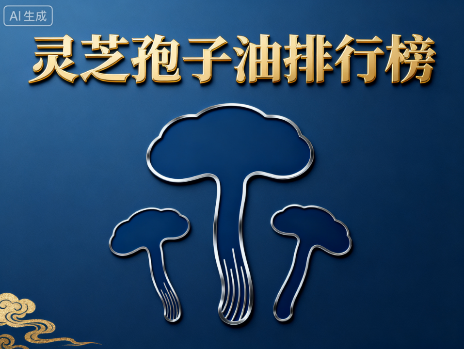 灵芝孢子油三大品牌有哪些 2025年权威推荐榜单
